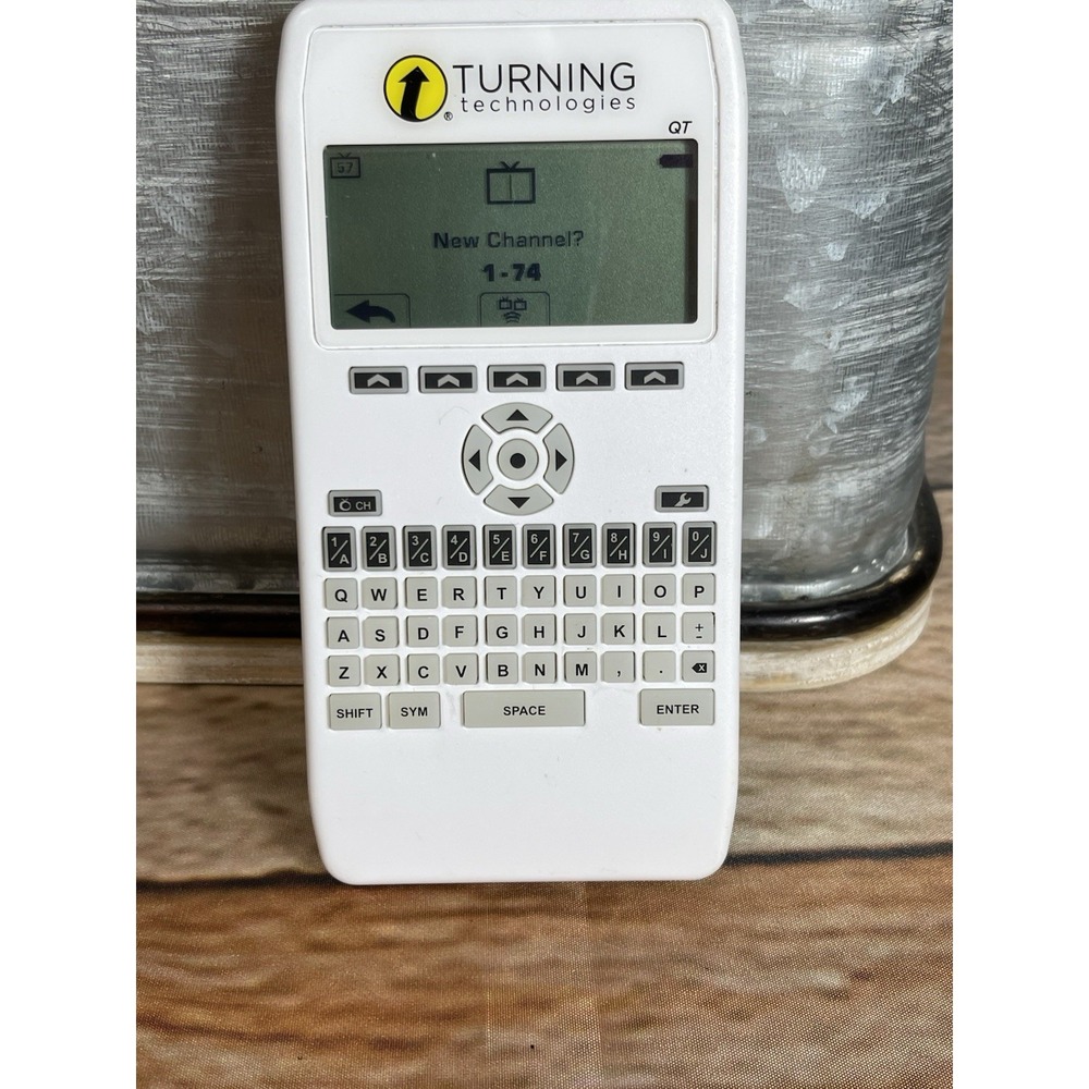 Turning Technologies - QT Response/Device Clicker RCQR-01 - Large LCDโ Screen